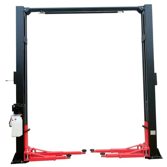 Hydraulic Two-Post Lift with Single-Side Release, Garage Preferred